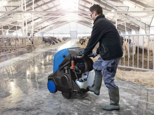 Nilfisk MH 4M 200/960 FAX melegvizes magasnyomású mosó (+beépített tömlődob)