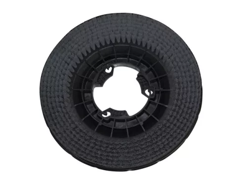 Súrolókefe 434/442 mm - 17,5 " puha  Tynex / Nylon-Grit 0,5 K500 sörte Hako Scrubmaster B30-430 TBU-val / Hakomatic B30-430 géphez  2018 gyártási évig (99794303, 7943-03 helyett)