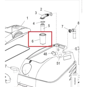 Habzásgátló Eureka E50 E55