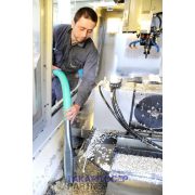 Nilfisk S3B L 100 egyfázisú három motoros száraz nedves ipari porszívó a gépipar számára (+felszívó készlet)
