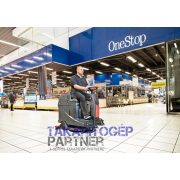 VIPER AS 530R vezetőüléses padlótisztító gép szupermarket áruházban takarít