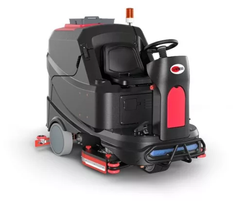 VIPER AS1050 R vezetőüléses padlótisztító gép (akku + töltő + kefe + padtartó)