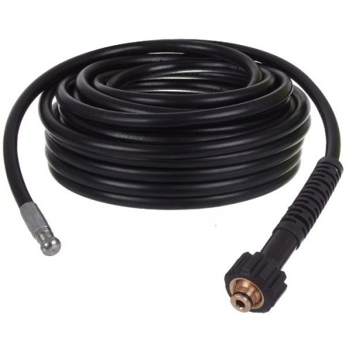 Csatornatisztító tömlő 10m Karcher HD HDS nagynyomású mosókhoz, M22x1,5 belső menet (csőgörény)