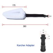 Autómosó kefe Karcher K2 K3 K4 K5 K6 K7 magasnyomású mosóhoz + kerti slaghoz