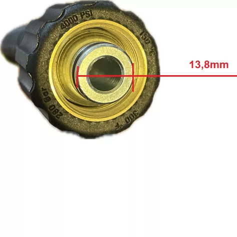 Magasnyomású tömlő 10m Karcher K2 K3 K4 K5 K6 K7 mosóhoz "M22 - Klikk gyorscsatlakozó"