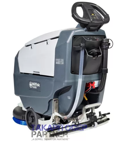 Nilfisk SC401 43B FULL PKG akkumulátoros padlótisztító gép (akku, töltő, kefe, padtartó, szívógumi)