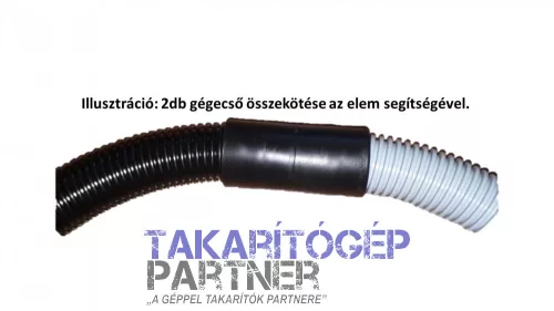 Gégecső összekötő elem belső mentes 38mm - 38mm