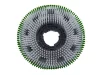 Kefe (Numatic / Fiorentini géphez) puha 17" 41/44cm fehér-zöld PPL 0,45mm