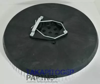 Kefe (Tennant T15 / T16 géphez) közepes 18" PPL 0,75mm fehér