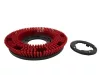Tárcsakefe közepes (Kärcher BD38/12C BD40/25C) 355/380mm PPL0,6mm piros (6.907-151.0 helyett)