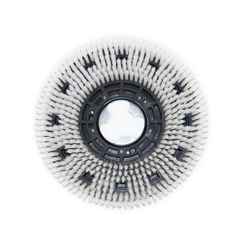 Súrolókefe erős (egytárcsás súrolókhoz) 16" 41cm PPL 1mm fehér