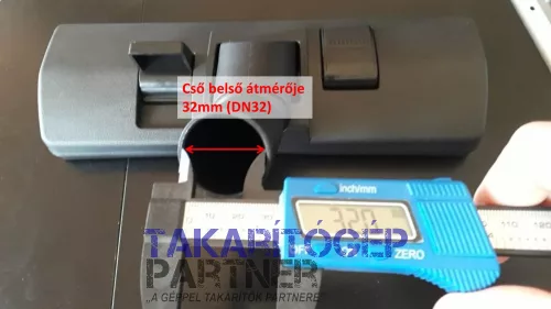 Kombinált porszívófej Economy 27cm széles DN32 (Ø32mm)