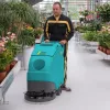 Eureka E50 Base ipari padlótisztító gép akkumulátorral, töltővel, kefével kompletten