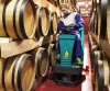 Eureka E65 E75 E83 vezetőüléses ipari padlósúroló gép hipermarket kiskereskedelem takarítás