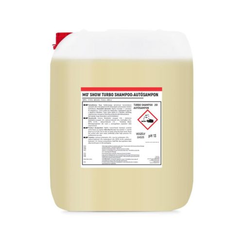 Moshow Turbo Shampoo Autósampon 20L - önkiszolgáló autómosóba