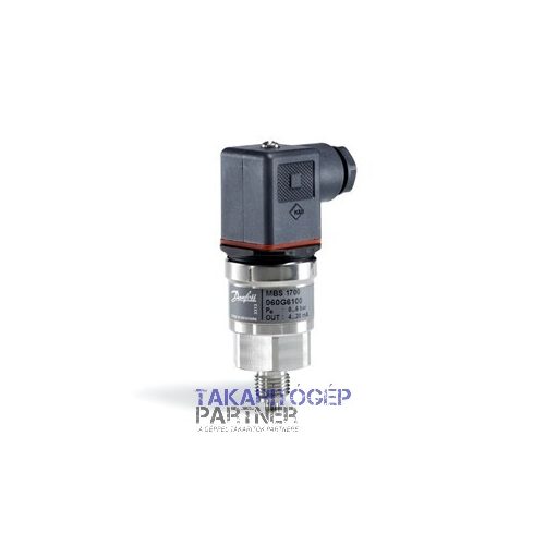 Danfoss MBS 1700 nyomástávadó, víznyomás érzékelő 1/2" (hidrofor) 4-20mA