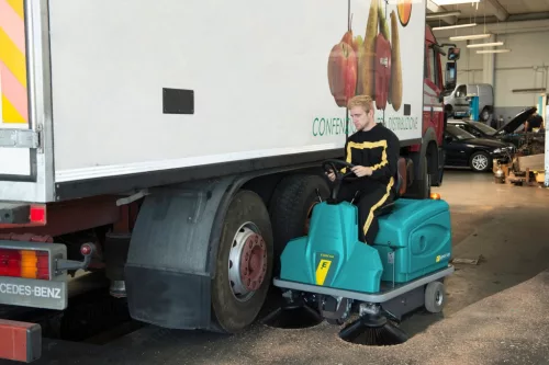 Eureka Rider 1201 EB akkumulátoros seprőgép