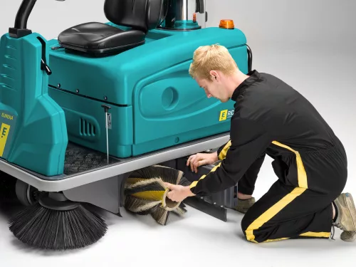 Eureka Rider 1201 EB akkumulátoros seprőgép
