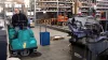 Eureka Rider Lift akkumulátoros seprőgép magas ürítéses szeméttartállyal