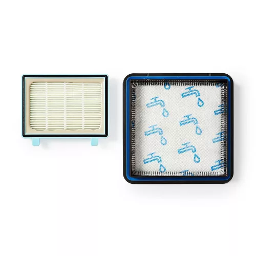 Hepa szűrő szett mosható Philips PowerPro 3000 & 5000 Series porszívóhoz- (FC8010/01 FC9331/09, FC9332/09 helyett)