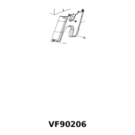 Akkumulátorfedél VF90206