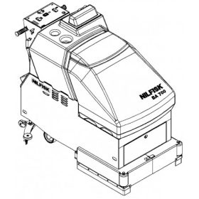 BA 800 (81cm két kefés)