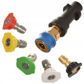  Gyorscsatlakozós fúvóka szett (5db) Karcher K2 K3 K4 K5 K6 