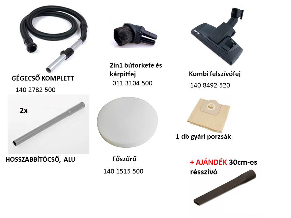 Nilfisk GD 930 alaptartozékok